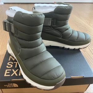 North Face Thermoball Pull-On Bootie in Green